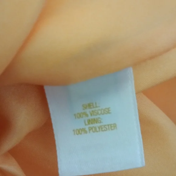 Kate Spade New York Yellow Sleeveless Top With A Bow Ruffle Accent - Picture 5 of 6